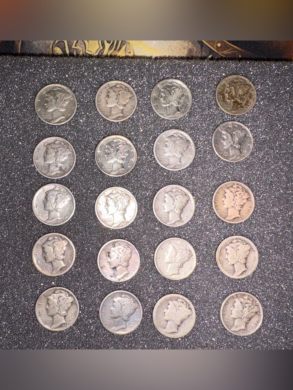Mercury Dimes, Lot of 20